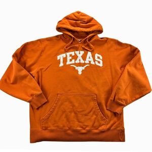 We Are Texas Longhorns Mens XL Burnt Orange Embroidered Pullover Hoodie UT